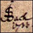 Bach's signature