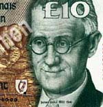 James Joyce on the £10