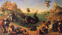 Perseus Freeing Andromeda by Piero di Cosimo (1515)
